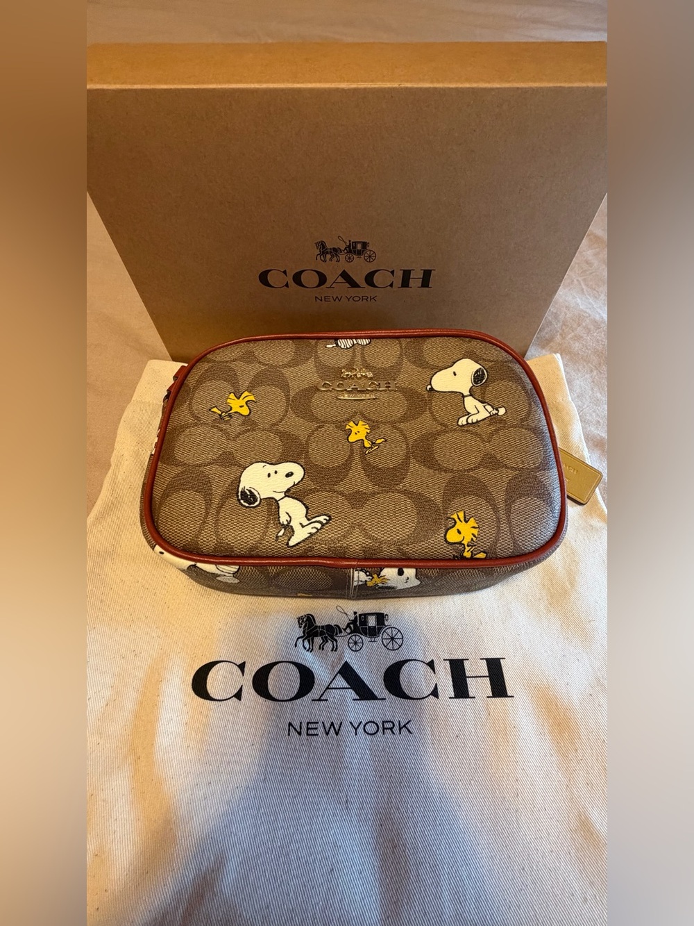 ♡ Coach X Peanuts Mini Jamie Camera Bag ♡